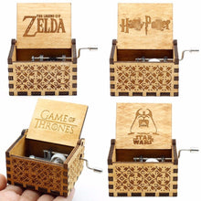 Load image into Gallery viewer, 30 Styles Hand Crank Wood Music Box