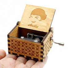 Load image into Gallery viewer, 30 Styles Hand Crank Wood Music Box