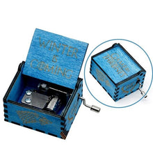 Load image into Gallery viewer, Wooden Hand Crank Music Box