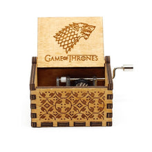 Load image into Gallery viewer, Wooden Hand Crank Music Box