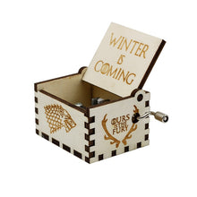 Load image into Gallery viewer, Wooden Hand Crank Music Box