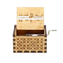Load image into Gallery viewer, Wooden Hand Crank Music Box