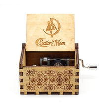 Load image into Gallery viewer, Wooden Hand Crank Music Box