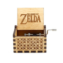 Load image into Gallery viewer, Wooden Hand Crank Music Box