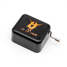 Load image into Gallery viewer, NEW Hand Cranked black Music Box