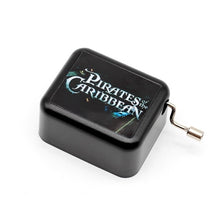 Load image into Gallery viewer, NEW Hand Cranked black Music Box