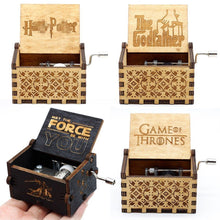 Load image into Gallery viewer, Wholesale Hand Cranked Wood Music Box