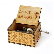 Load image into Gallery viewer, Antique Carved La Vie En Rose Wooden