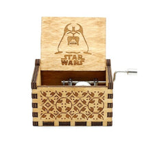 Load image into Gallery viewer, Wooden Hand Crank Music Box