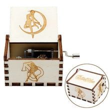 Load image into Gallery viewer, Wooden Hand Crank Music Box