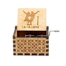Load image into Gallery viewer, Wooden Hand Crank Music Box