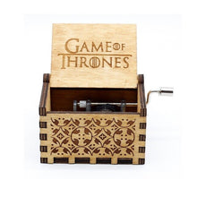 Load image into Gallery viewer, Wooden Hand Crank Music Box