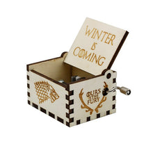 Load image into Gallery viewer, Wooden Hand Crank Music Box